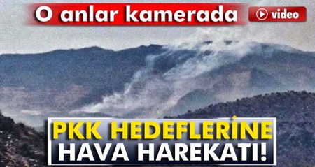 PKK hedeflerine hava harekati düzenlendi