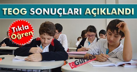 TEOG sonuçlari açiklandi!