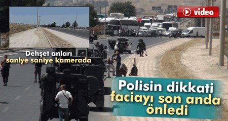 Polisin dikkati faciayi son anda önledi