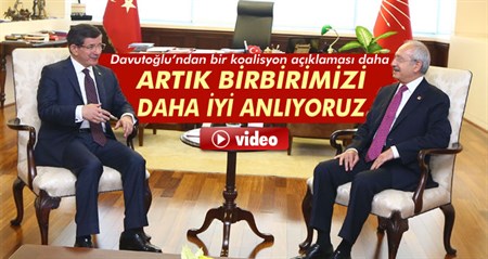 Davutoglu: 