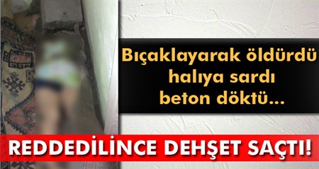 Reddedilince dehset saçti!