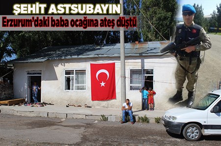 Sehit astsubayin baba ocagina ates düstü