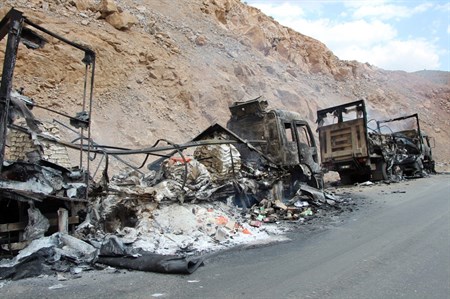 PKK BINGÖL’DE ARAÇ YAKTI