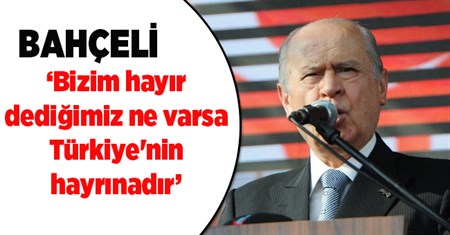 Bahçeli: 