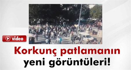 Korkunç patlamanin yeni görüntüleri ortaya çikti