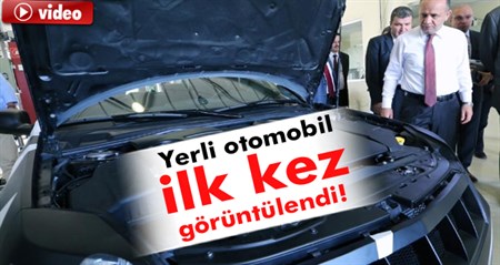 Iste yerli otomobilden ilk kareler