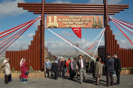 ERZURUM BÜYÜKSEHIR BELEDIYESI HATIRA ORMANI VE MESIRE ALANI AÇILISI YAPILDI