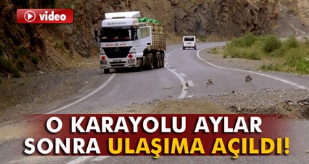 Hakkari-Çukurca karayolu ulasima açildi