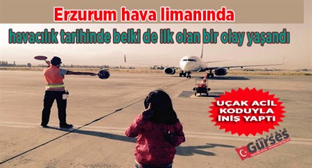 TUVALET KAVGASI UÇAGA ACIL INIS YAPTIRDI