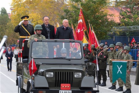 Erzurum’da Cumhuriyetin kurulusunun 92. yildönümü, düzenlenen törenle kutlandi.