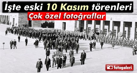 Iste eski 10 Kasim törenleri