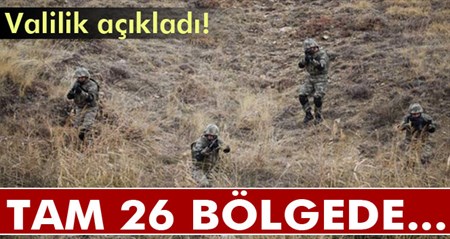 Lice ve Hani kirsalinda 26 bölgeye giris ve çikislar yasaklandi