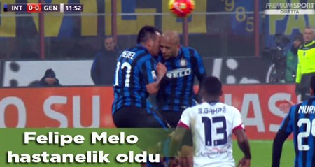 Felipe Melo hastanelik oldu