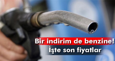 Benzine indirim geldi