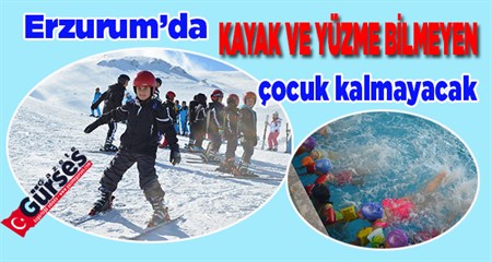 KAYAK VE YÜZME BILMEYEN ÇOCUK KALMAYACAK