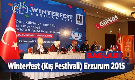 WINTERFEST ERZURUM 2015 BASLADI