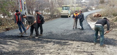 BÜYÜKSEHIR, OLUR’A 2 BIN 447 TON ASFALT DÖKTÜ