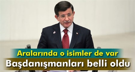 Basbakan Davutoglu, basdanismani olarak 9 yeni ismi görevlendirdi