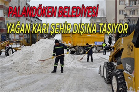 PALANDÖKEN BELEDIYESI, YAGAN KARI SEHIR DISINA TASIYOR