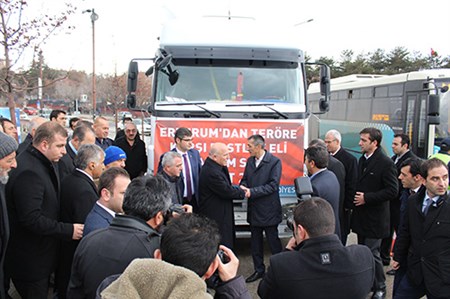 ERZURUM’DAN TERÖR MAGDURLARINA YARDIM