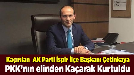 AK Partili Salih Zeki Çetinkaya PKK