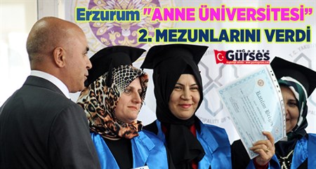 “ANNE ÜNIVERSITESI” 2. MEZUNLARINI VERDI