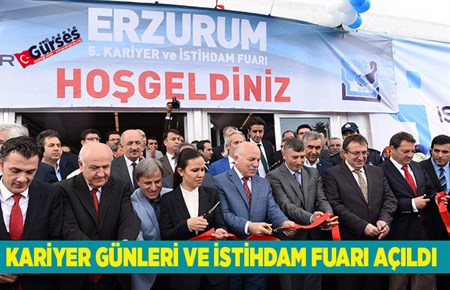 KARIYER GÜNLERI VE ISTIHDAM FUARI AÇILDI