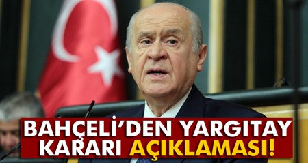 MHP Lideri Bahçeli