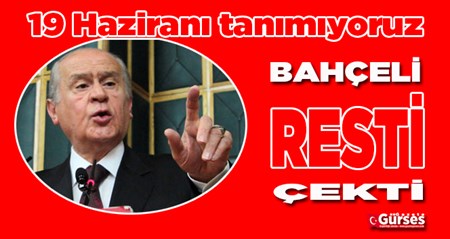 Bahçeli: 