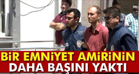 Atalay Filiz fotografi bir emniyet amirinin daha basini yakti