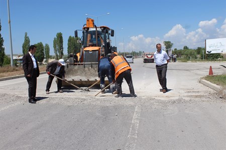 ÖLÜM KAVSAGINDA ÇALISMALAR BASLADI