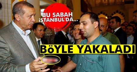 Cumhurbaskani Erdogan vatandaslarla bayramlasti