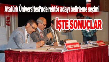 Atatürk Üniversitesi’nde rektör adayi belirleme seçimi