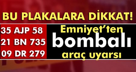 Diyarbakir’da bombali araç alarmi