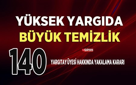 Yüksek Yargida büyük temizlik