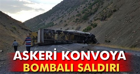 Askeri konvoya bombali saldiri