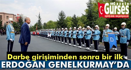 Cumhurbaskani Erdogan Genelkurmay Baskanligi