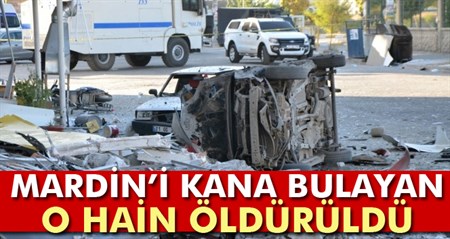 Kiziltepe’deki hain saldiriyi gerçeklestiren terörist öldürüldü