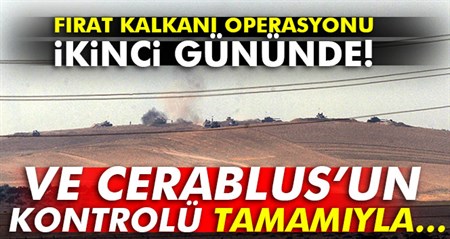 Cerablus’un kontrolü tamamiyla ÖSO’ya geçti
