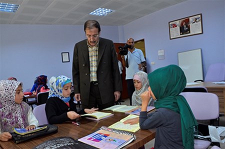 Yaz kuran kursuna gösterilen ilgi Baskan Bulutlar’i mutlu