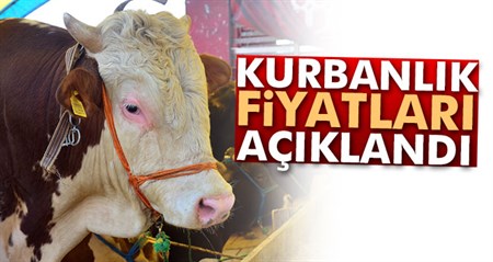 Kurbanlik fiyatlari açiklandi