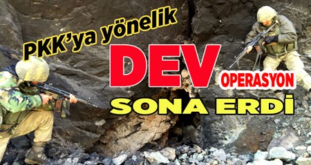 Diyarbakir’da PKK’ya yönelik baslatilan operasyon basariyla sona erdi