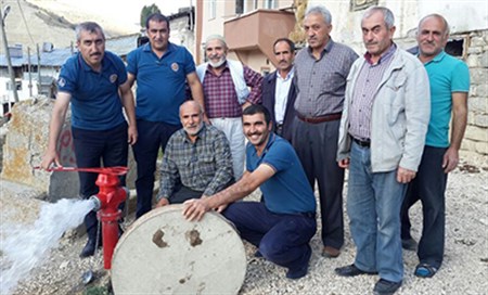 Büyüksehir’den her köye yangin söndürme teçhizati