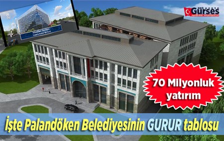 Palandöken Belediyesinden 70 milyon liralik yatirim