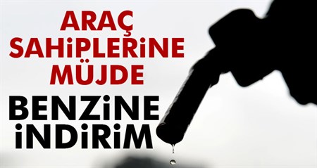 Benzine 8 kurus indirim geldi