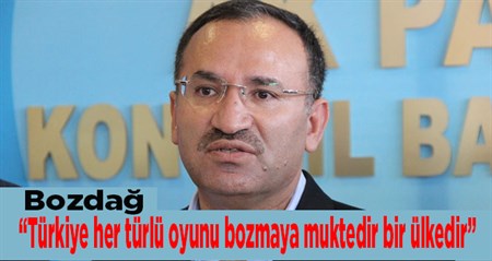 Adalet Bakani Bozdag: Türkiye’nin iç islerine karisamazsiniz