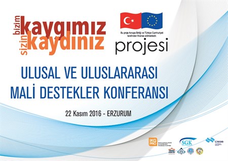 KUDAKA Ulusal ve Uluslararasi Mali Destekler Konferansi basliyor