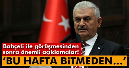 Basbakan Yildirim: 