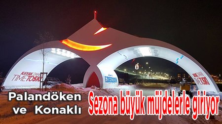 Palandöken ve Konakli sezona büyük müjdelerle giriyor