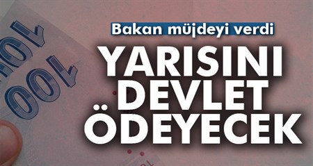 Yeni mezunlarin maasinin yarisi devletten